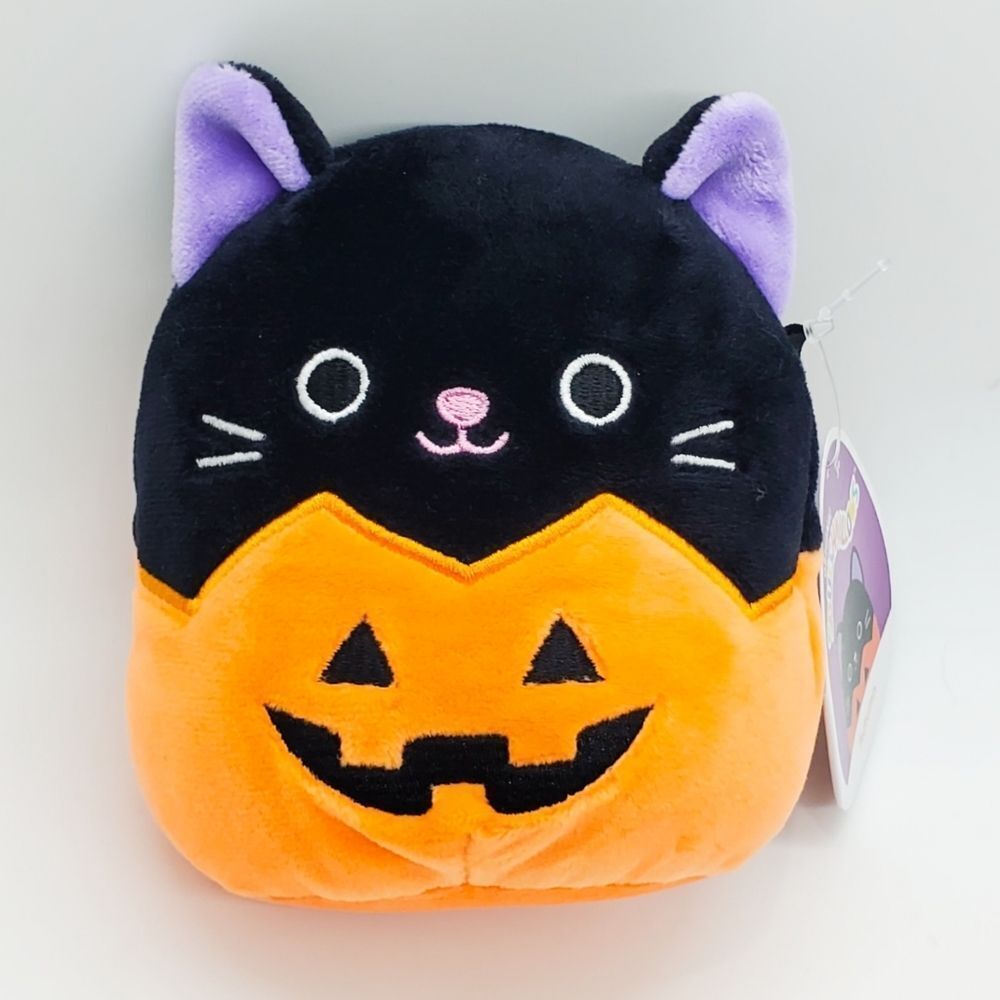 Squishmallow Autumn pumpkin cat
